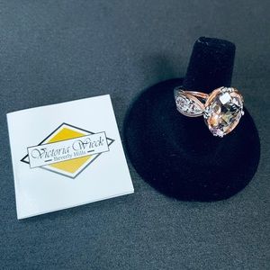 COPY - Purple Amethyst 14k/Silver Ring